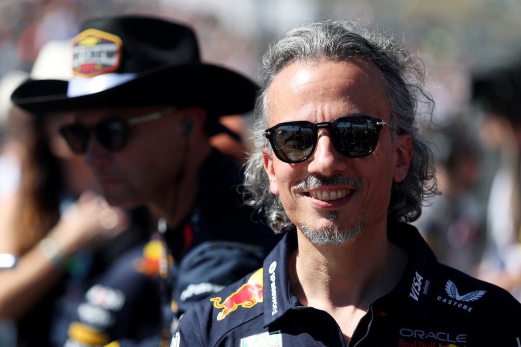 Il team principal della Red Bull Laurent Mekies