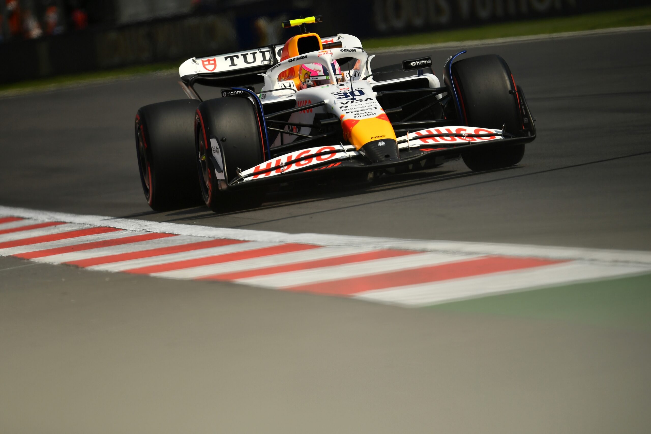 Liam Lawson in pista a Città del Messico (© Red Bull Content Pool)