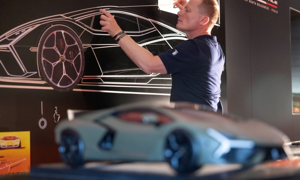 Mitja Borkert, responsabile del Centro Stile Lamborghini