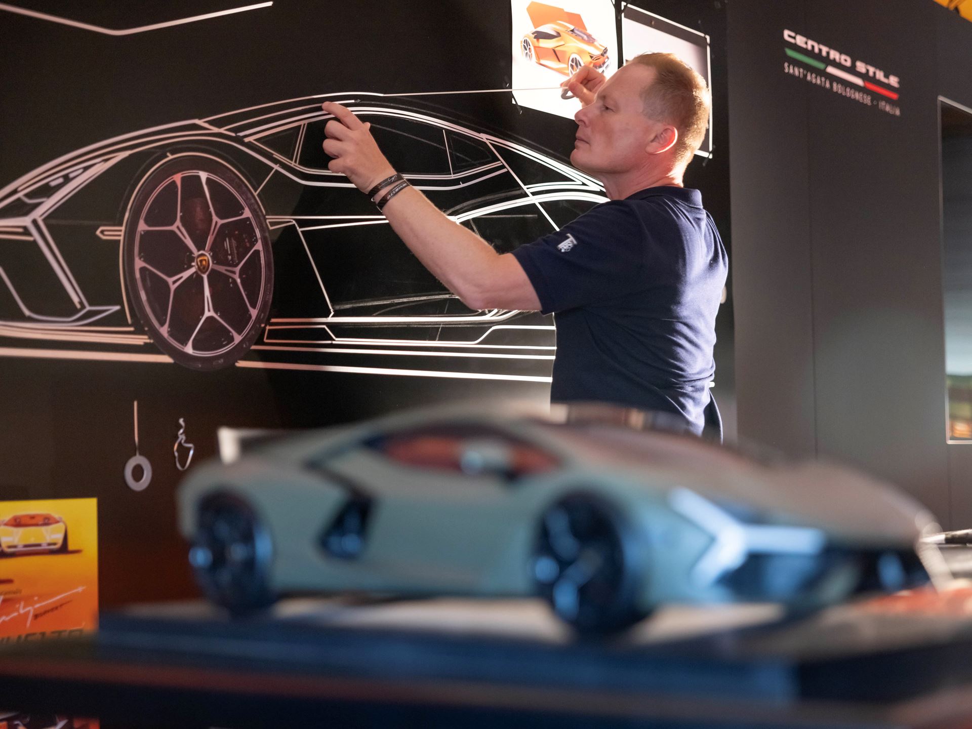 Mitja Borkert, responsabile del Centro Stile Lamborghini