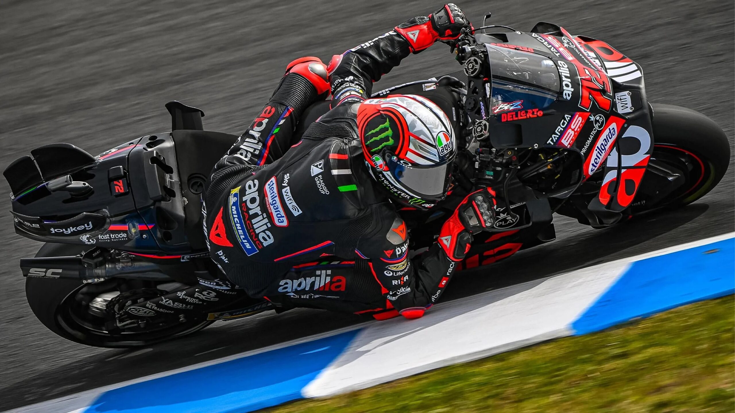 Marco Bezzecchi nelle prequalifiche del GP dell'Australia 2025