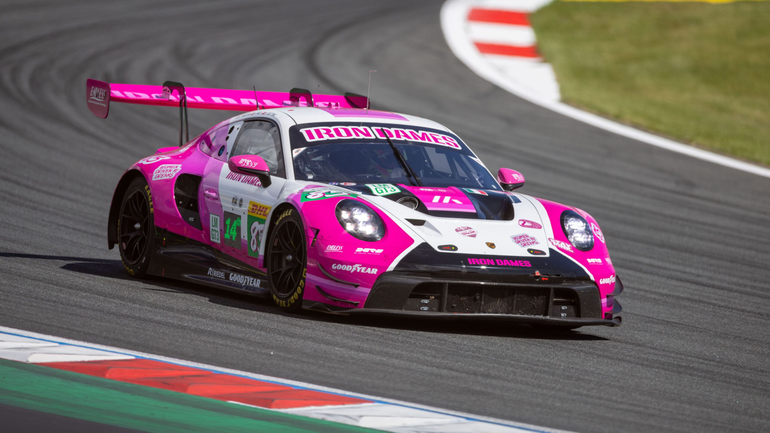 La Porsche 911 GT3 RS #85 delle Iron Dames (© Iron Dames)