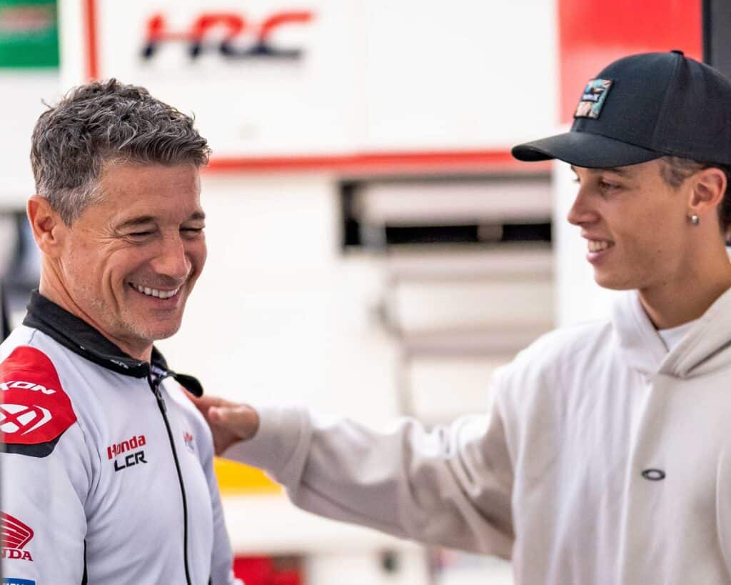Diogo Moreira e Lucio Cecchinello, LCR Honda Team