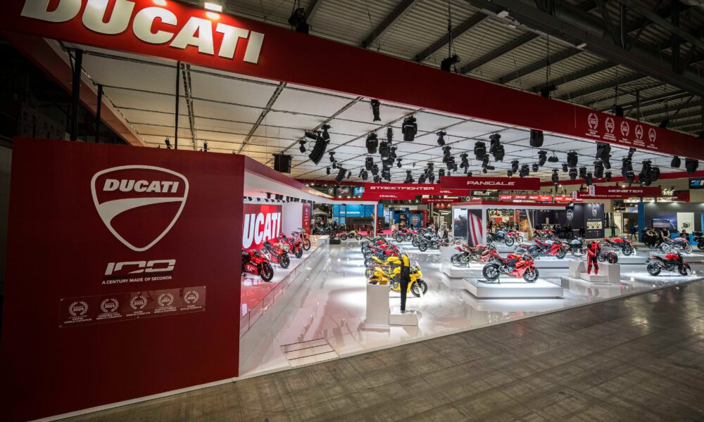 Lo stand Ducati a EICMA 2025 (© Ducati)