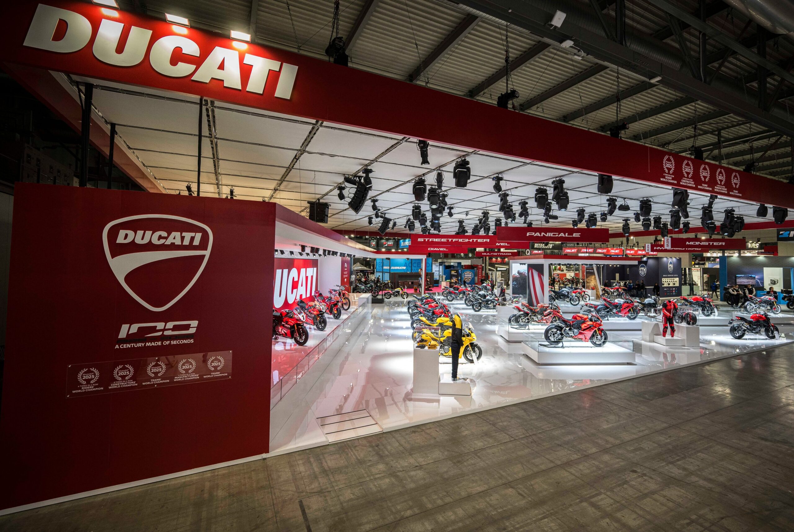 Lo stand Ducati a EICMA 2025 (© Ducati)