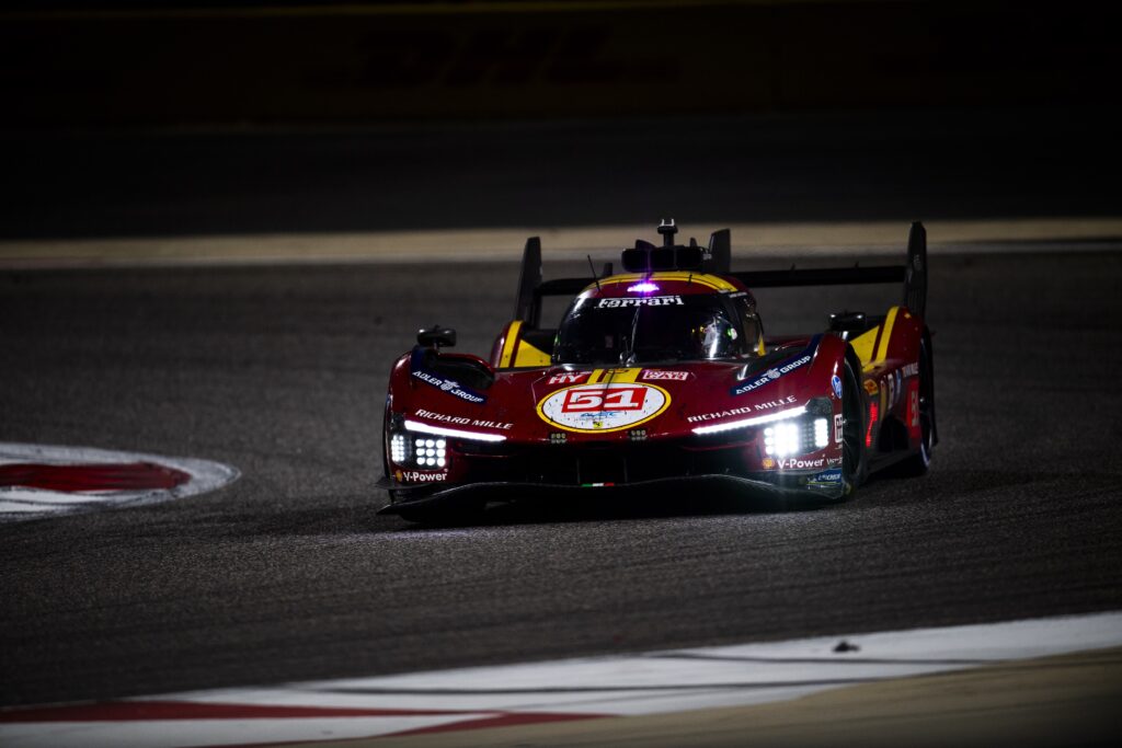 La #51 Ferrari AF Corse, campionessa costruttori e piloti al termine della 8 ore del Bahrain 2025 (© DPPI / FIA WEC)