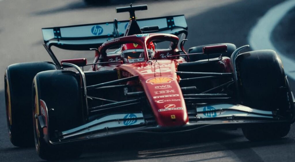 Leclerc in azioneLeclerc in azione