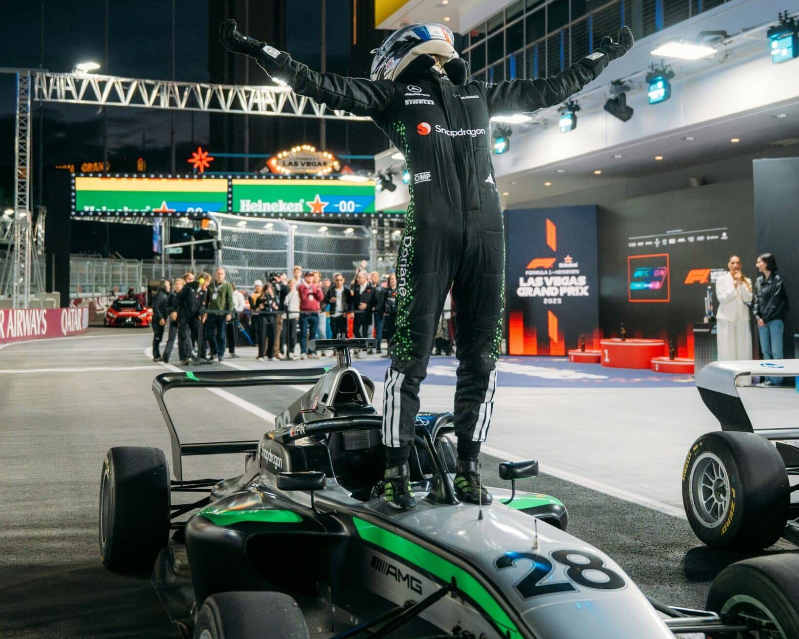 Doriane Pin dopo la vittoria del titolo