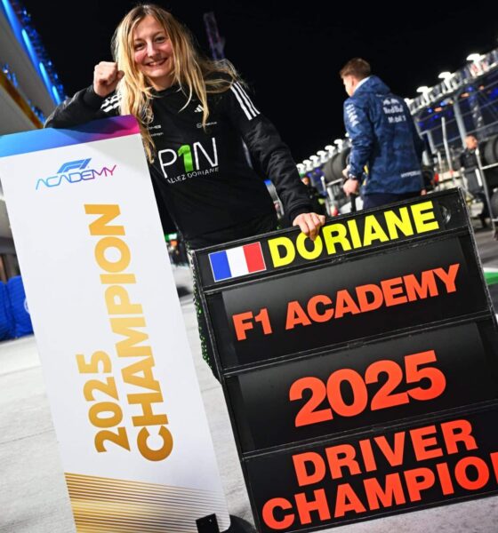 Doriane Pin campionessa della F1 Academy 2025