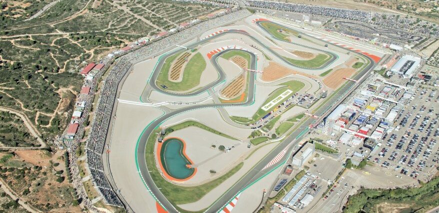 Il circuito Ricardo Tormo di Valencia, sede dei test