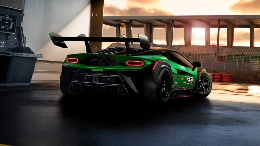 Il retro della Temerario ST (© Lamborghini)