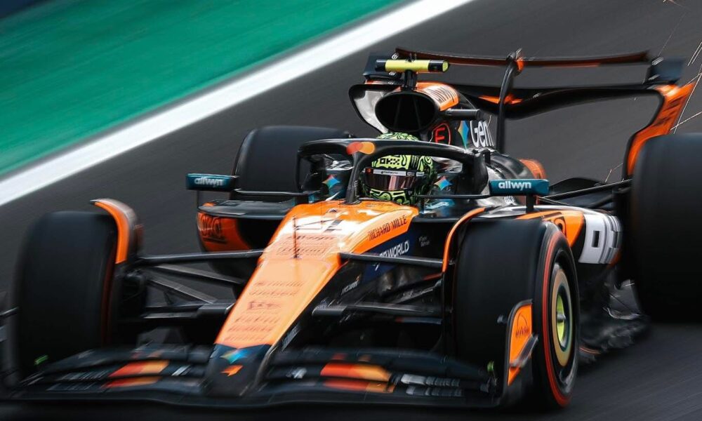 Lando Norris, autore della pole position in Brasile