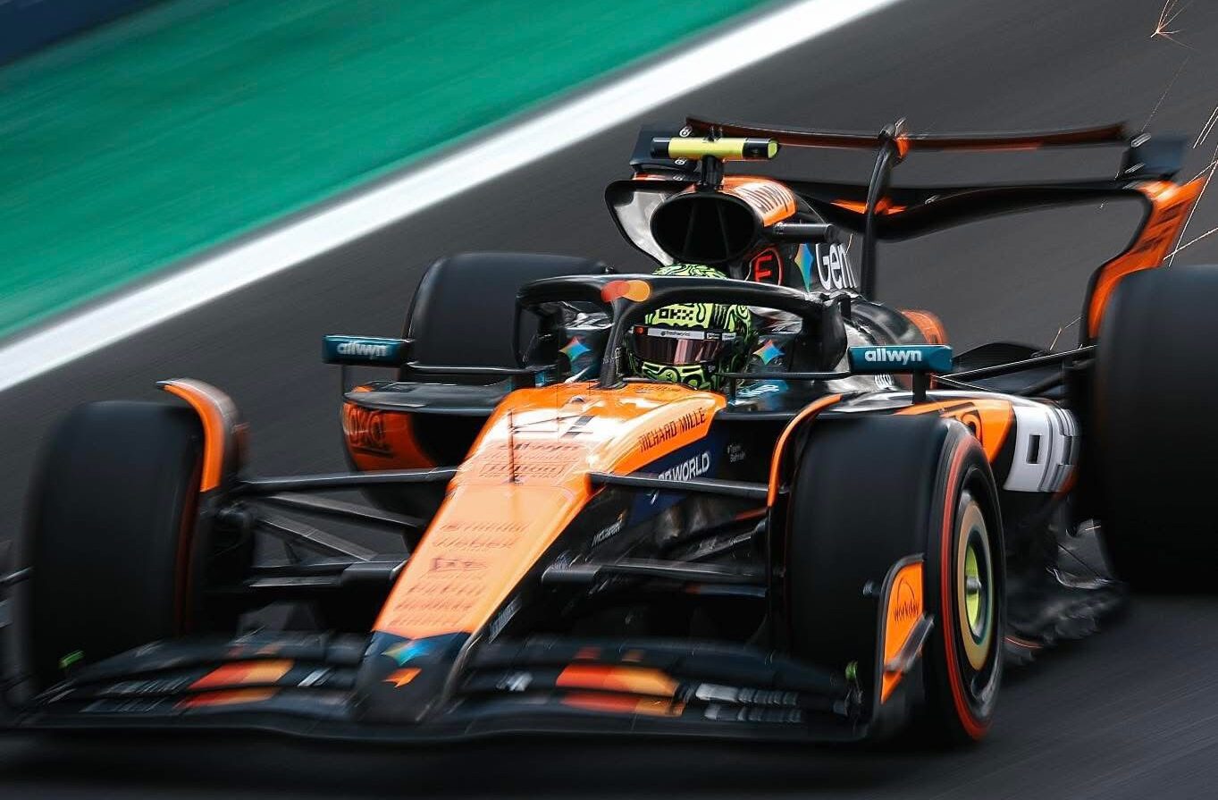 Lando Norris, autore della pole position in Brasile