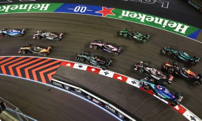 La F1 in azione a Las Vegas (© F1)