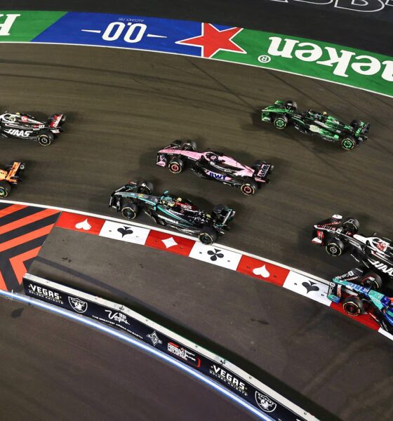 La F1 in azione a Las Vegas (© F1)