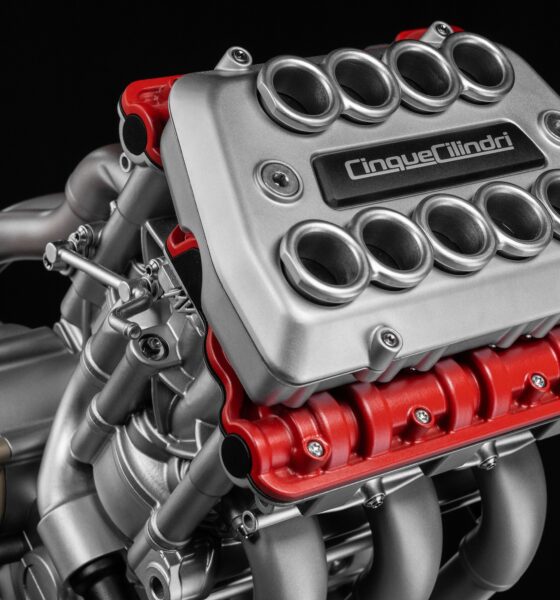 Il 5 cilindri MV Agusta (© MV Agusta)