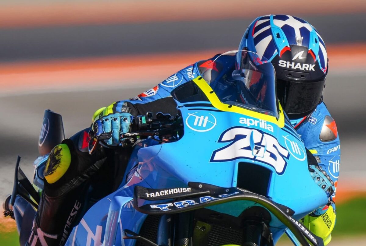 Raul Fernandez davanti a tutti nei test di Valencia