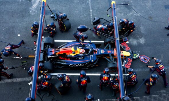 Pit Stop Red Bull nel GP del Messico 2025