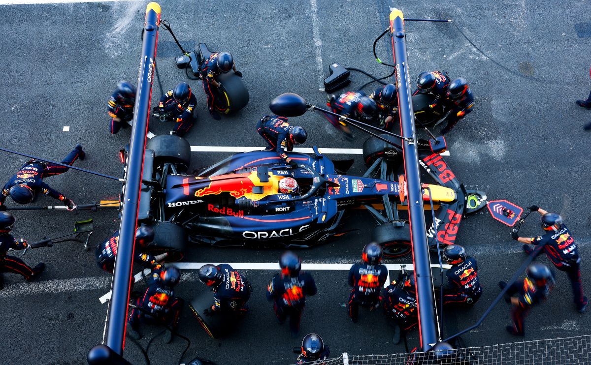 Pit Stop Red Bull nel GP del Messico 2025