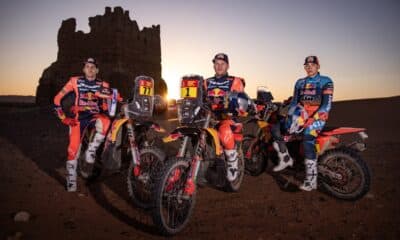 Luciano Benavides, Daniel Sanders ed Edgar Canet, Red Bull KTM Factory Team