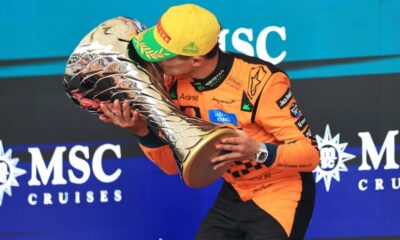 Lando Norris, vincitore della gara di Interlagos 2025