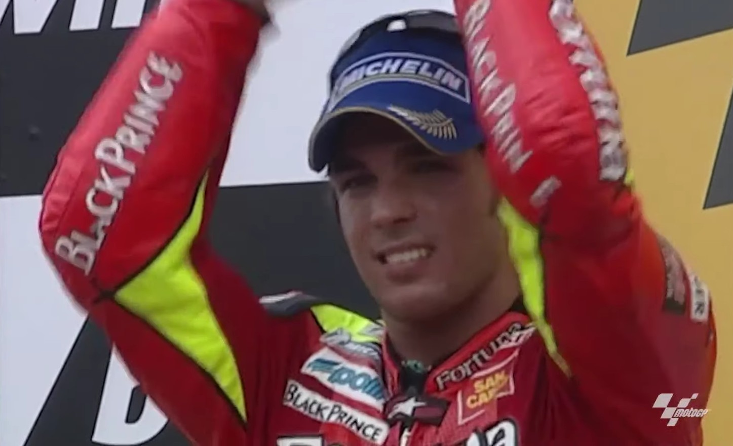 Toni Elias, vincitore all'Estoril nel 2006