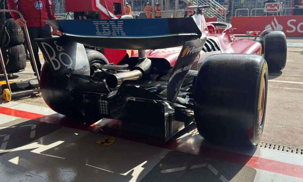 ferrari sf-25 sospensione posteriore