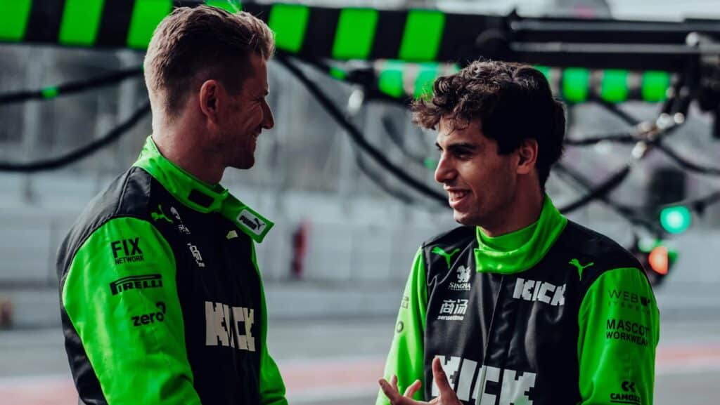 Nico Hulkenberg e Gabriel Bortoleto (© Sauber Group)