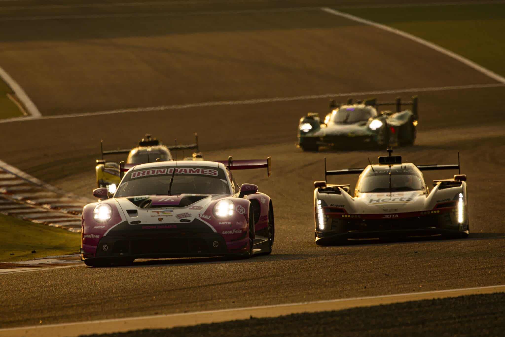 Tramonto sul progetto Iron Dames nel WEC (© DPPI / FIA WEC)