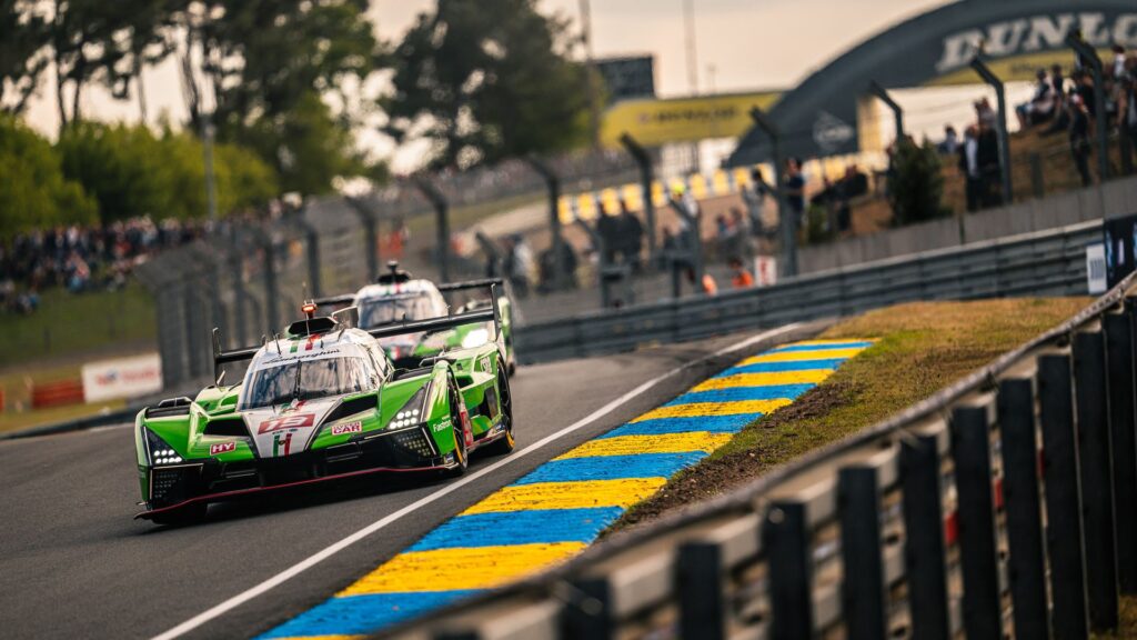 Le Lamborghini SC63 a Le Mans nel 2024 (© Lamborghini)