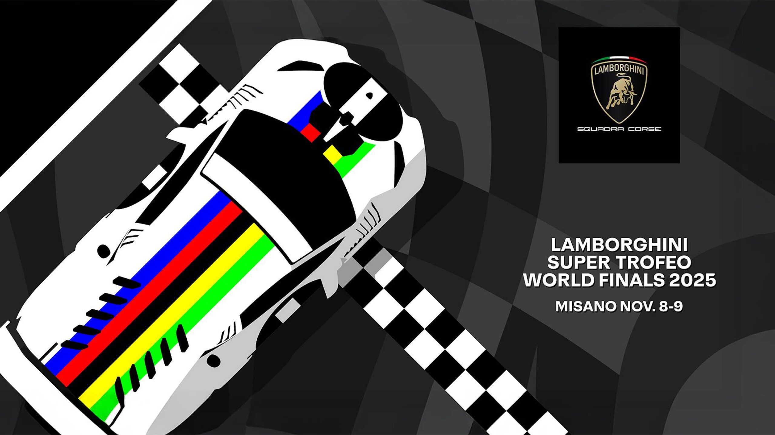 Il poster delle Lamborghini World Finals 2025 (© Lamborghini)
