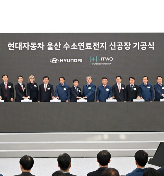 La presentazione dello stabilimento di Ulsan di Hyundai
