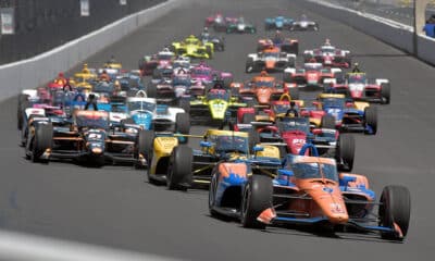 Le vetture IndyCar in azione
