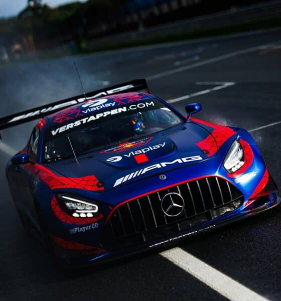 La Mercedes-AMG GT3 con cui Verstappen Racing correrà nel 2026 (© Verstappen Racing)