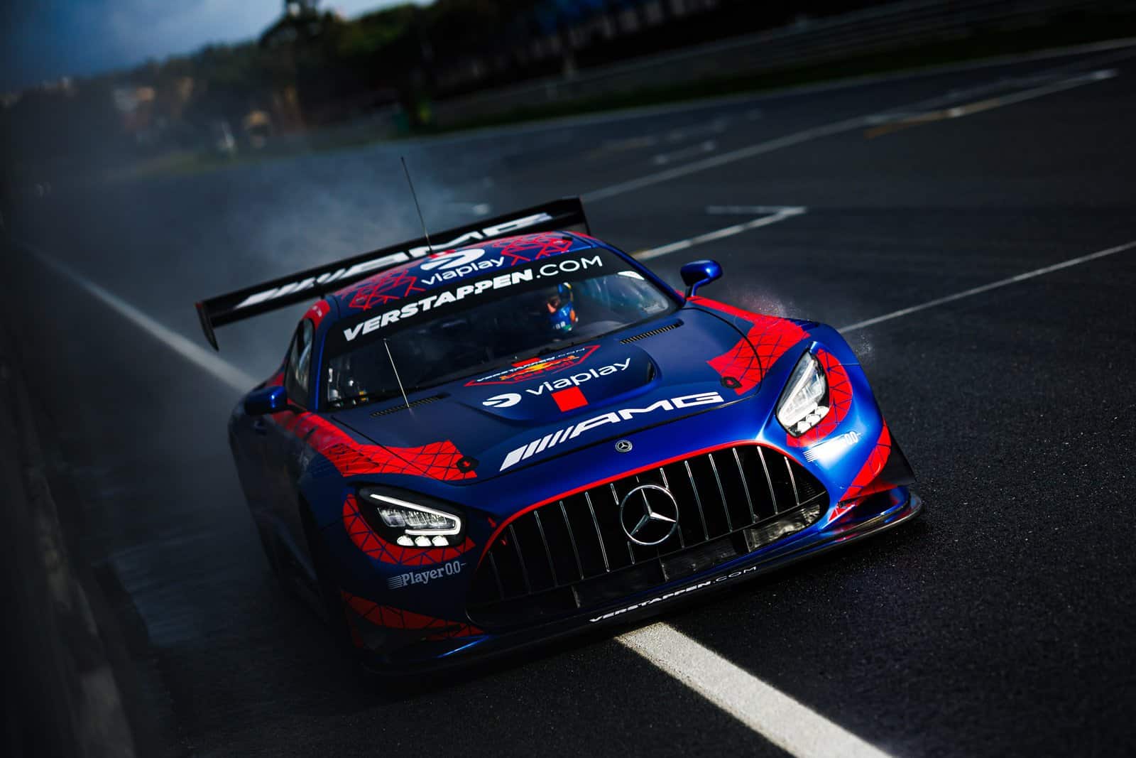 La Mercedes-AMG GT3 con cui Verstappen Racing correrà nel 2026 (© Verstappen Racing)