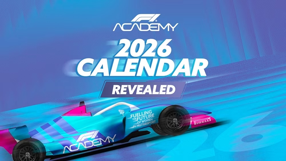 Calendario 2026 della F1 Academy