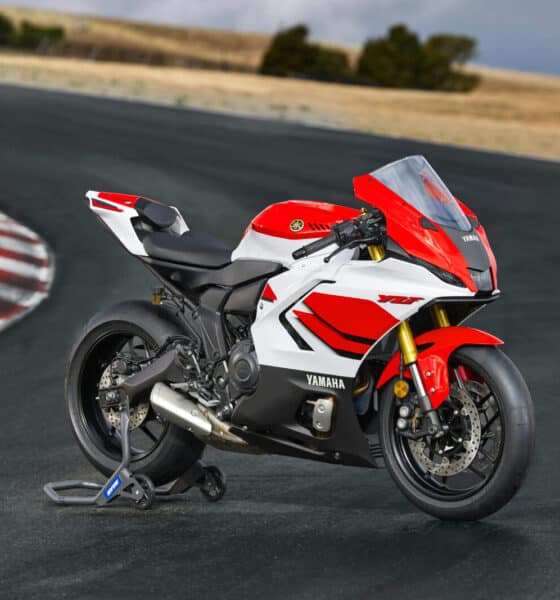 La Yamaha R7 2026 nella livrea 70th Anniversary (© Yamaha)