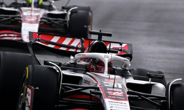 Le due VF-25 in azione in pista