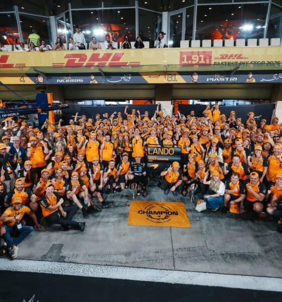 McLaren festeggia i titoli 2025