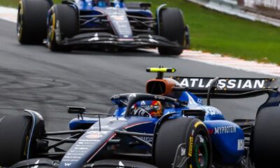 Le Williams FW47 di Albon e Sainz