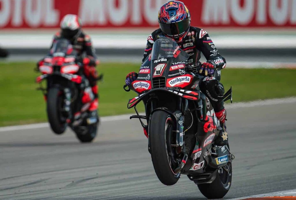Jorge Martin e Marco Bezzecchi a Valencia