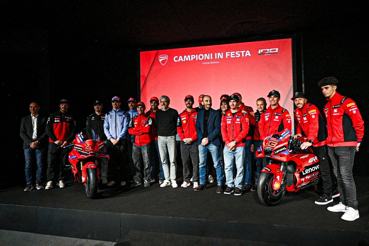 Ducati ha dominato la classifica costruttori 2025