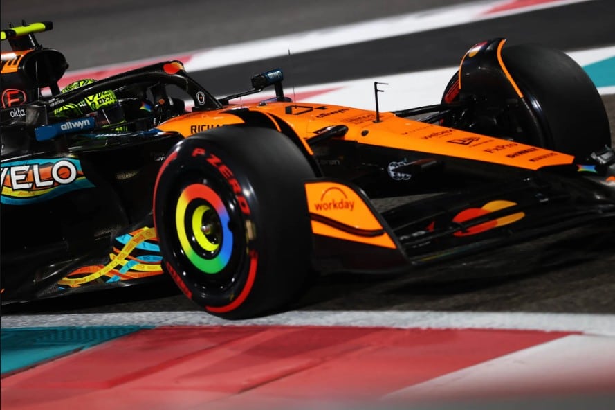 Lando Norris è campione del mondo ad Abu Dhabi!