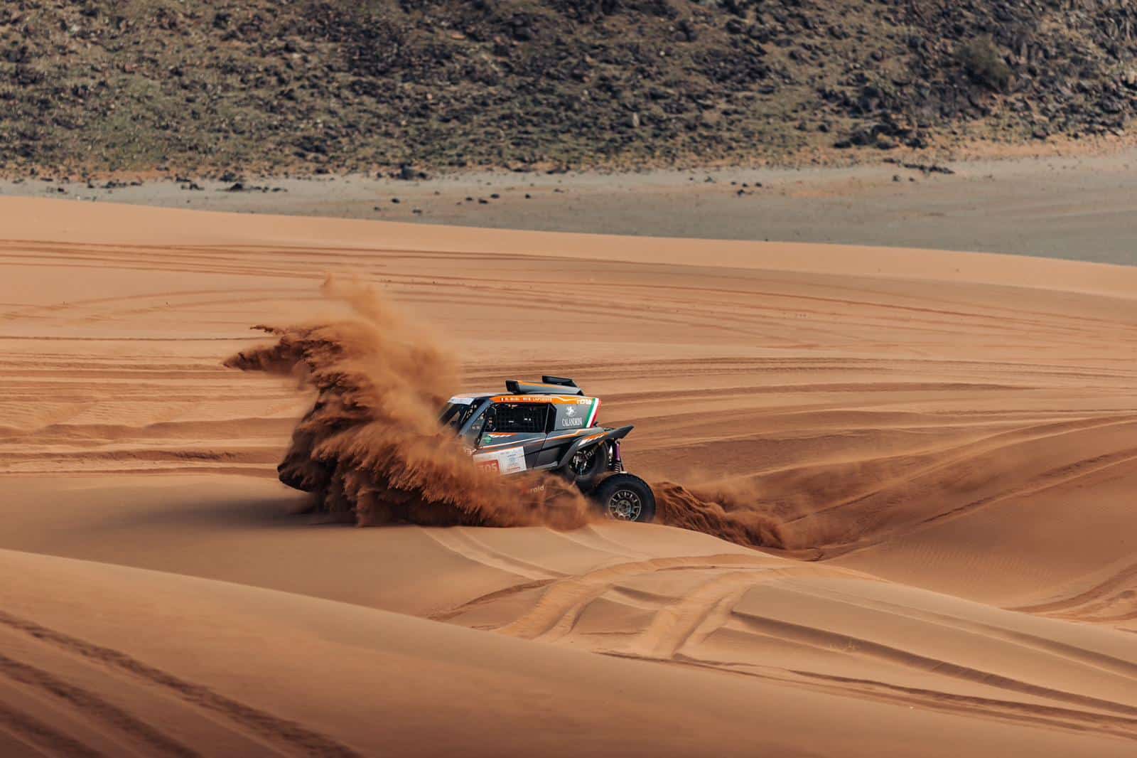 Rebecca Busi alla Baja Jeddah 2025 (© X-Raid)