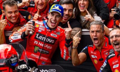 Marc Marquez insieme a Javi Ortiz