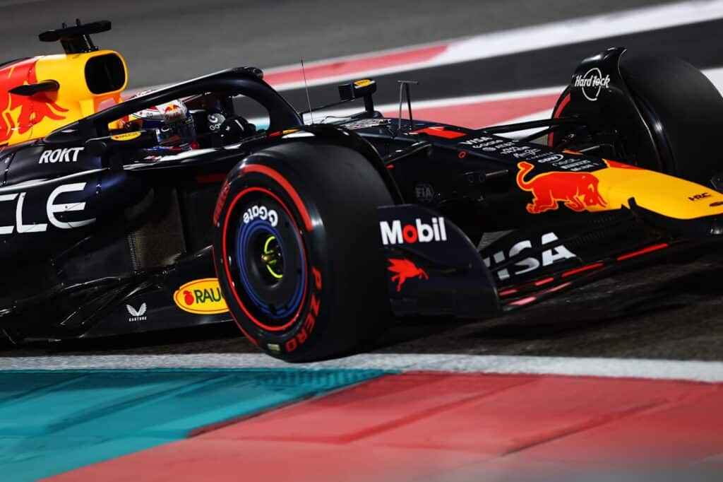 Max Verstappen ad Abu Dhabi