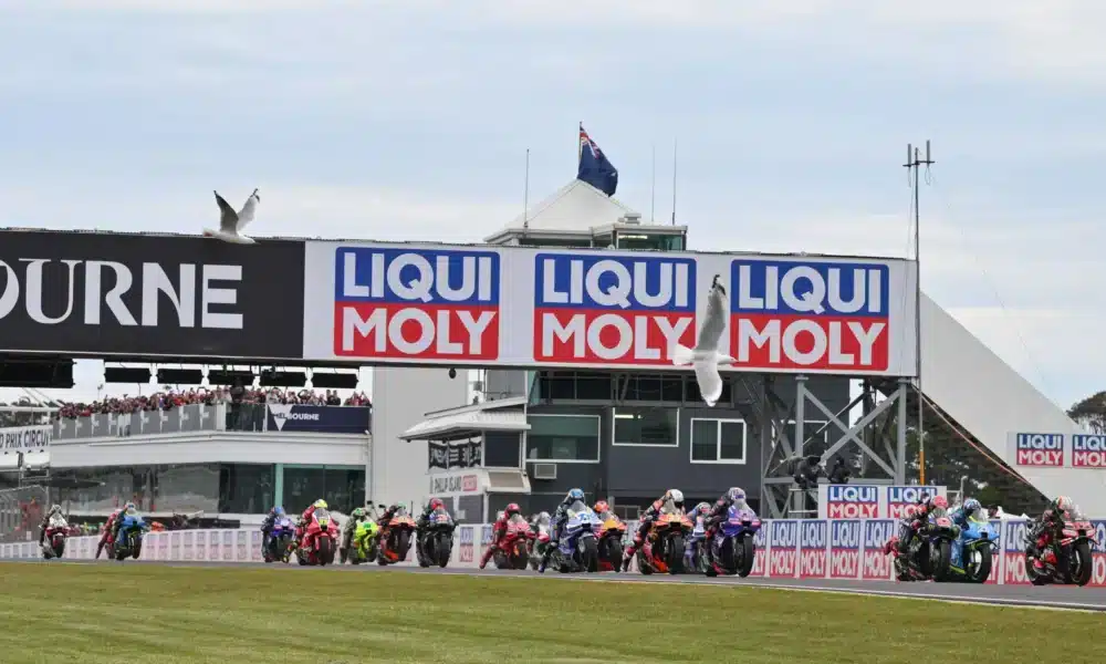 Partenza del GP di Phillip Island 2025