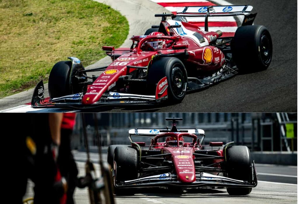 ferrari test pirelli budapest
