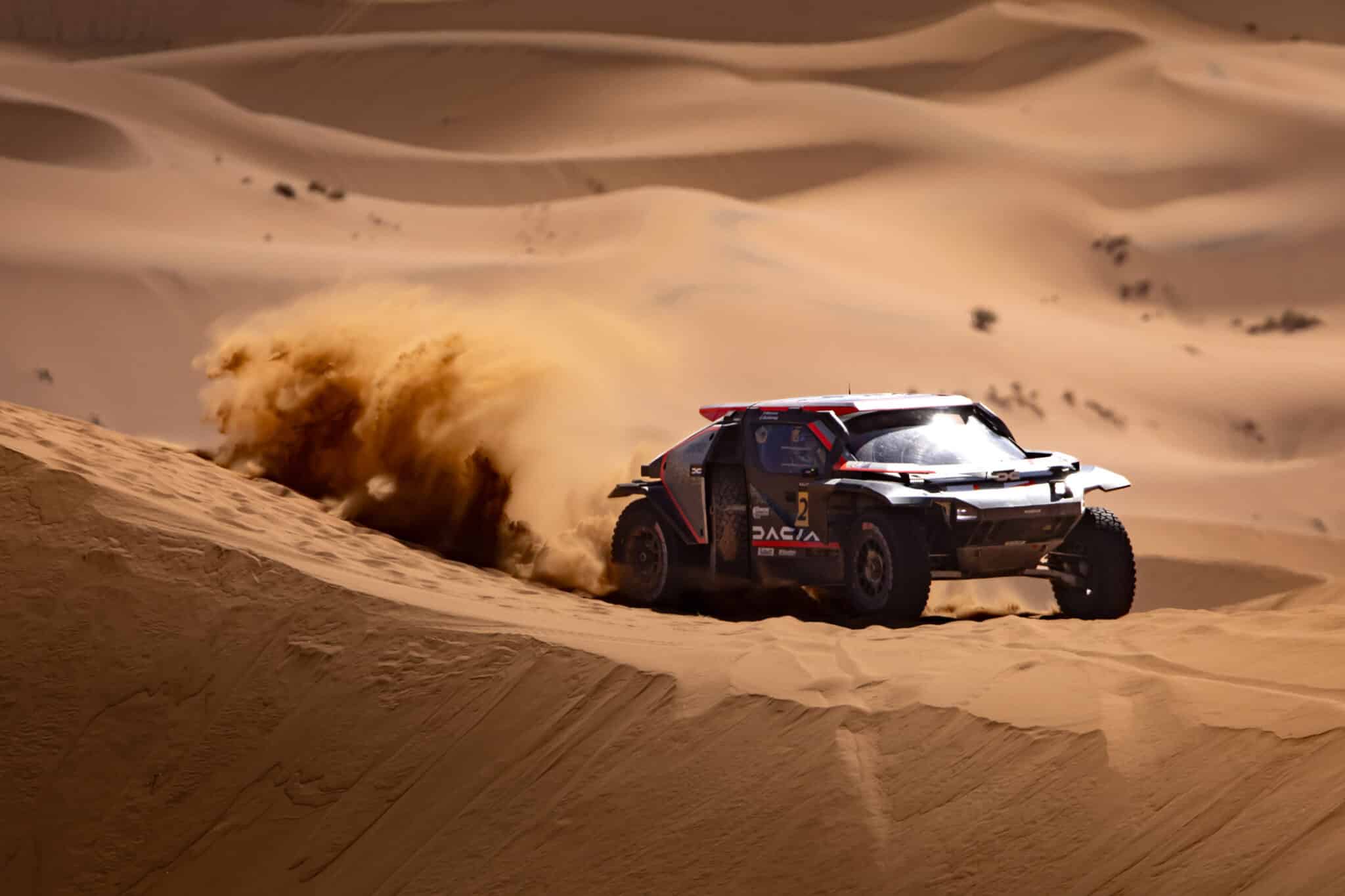 Cristina Gutierrez durante il Rally del Marocco 2025