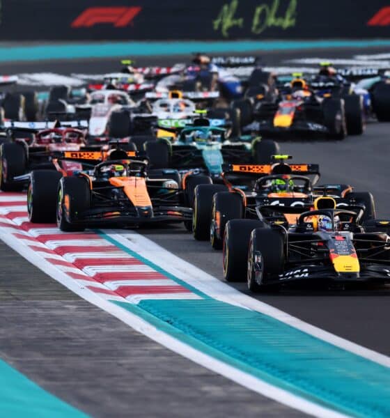 La partenza del GP di Abu Dhabi 2025 (© Red Bull Content Pool)